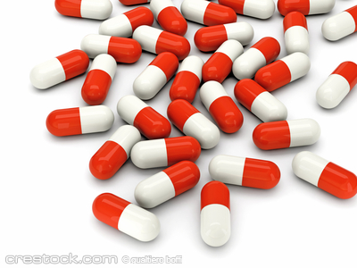 rendering of medicine pill